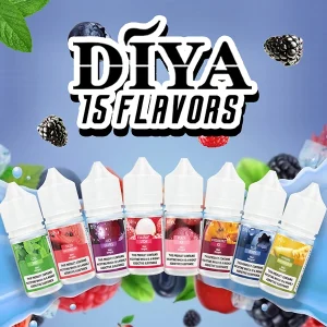 DIYA叮啞小煙油 0～5%丁鹽濃度選擇 30ml/瓶