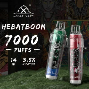 喜貝電子煙 HEBAT BOOM 7000口拋棄式電子菸
